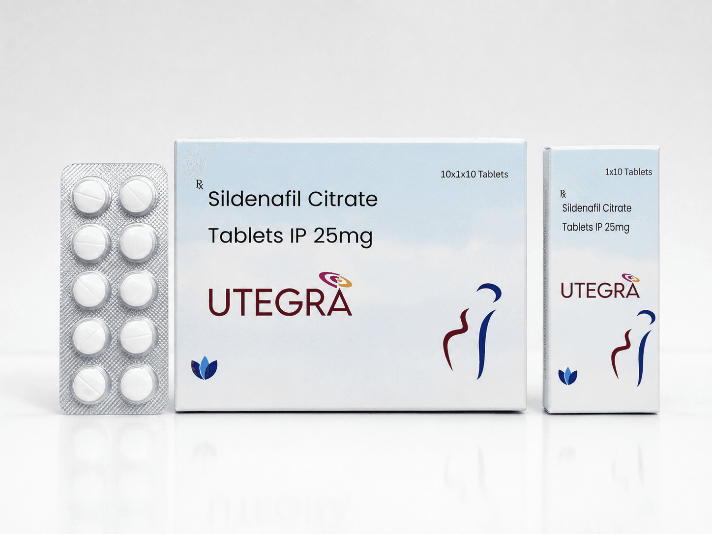 Utegra 25mg pharmaceutical packaging